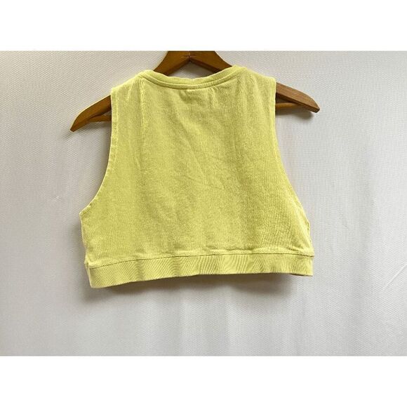 Zara Girls San Diego USA Sleeveless Cropped Top Yellow Size 10 - Picture 3 of 10